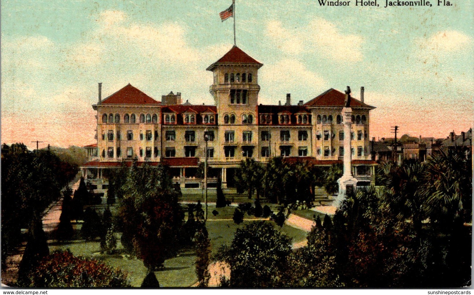 Florida Jacksonville Windsor Hotel 1912 - Jacksonville