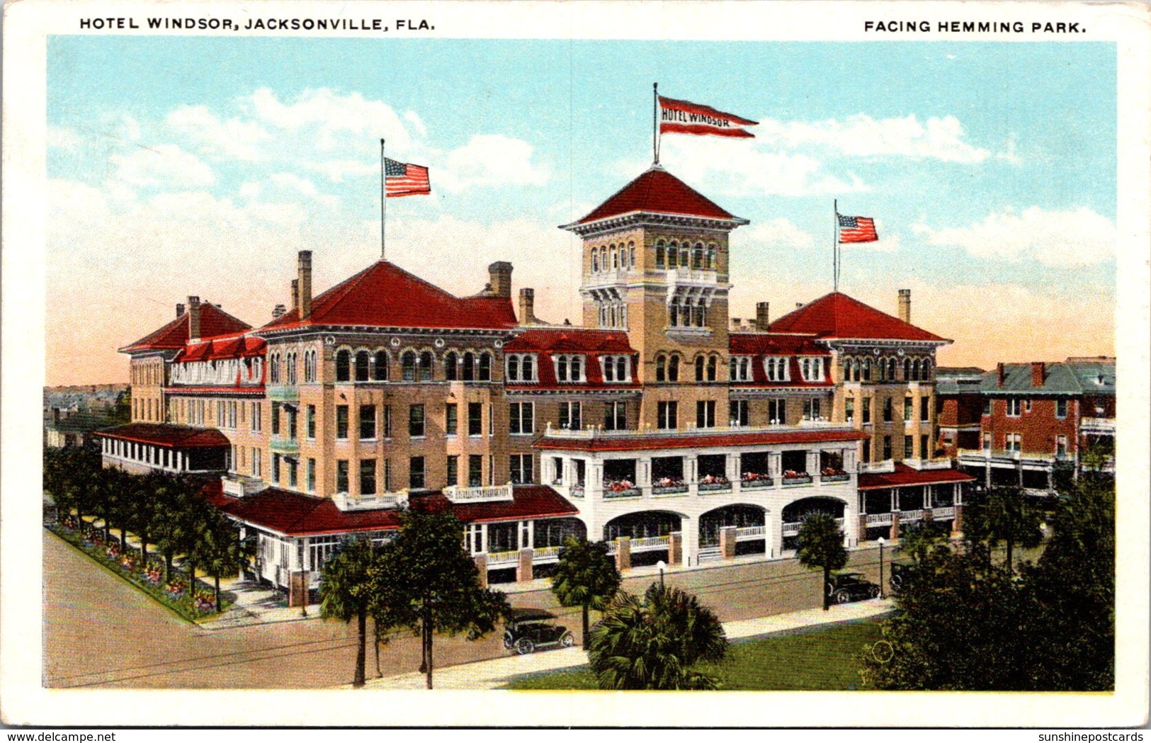 Florida Jacksonville Windsor Hotel 1924 - Jacksonville