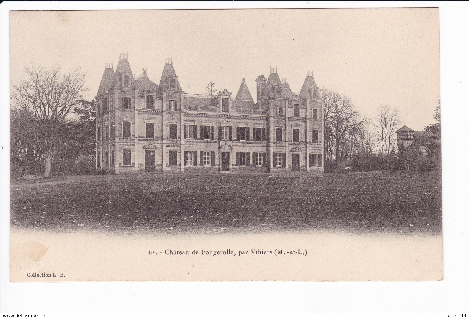 65 - Château De Fougerolle, Par Vihiers - Autres & Non Classés