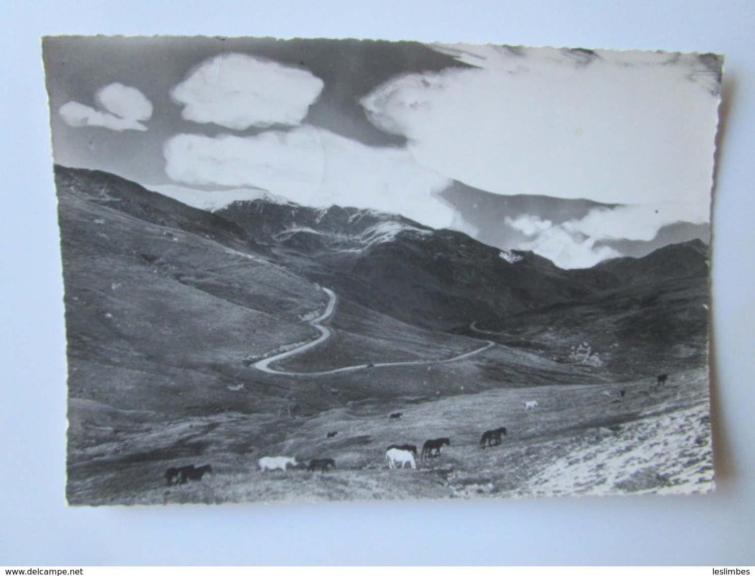 Valls D'Andorra. Pas De La Casa. Photo-Lito 41 Postmarked 1958 - Andorre