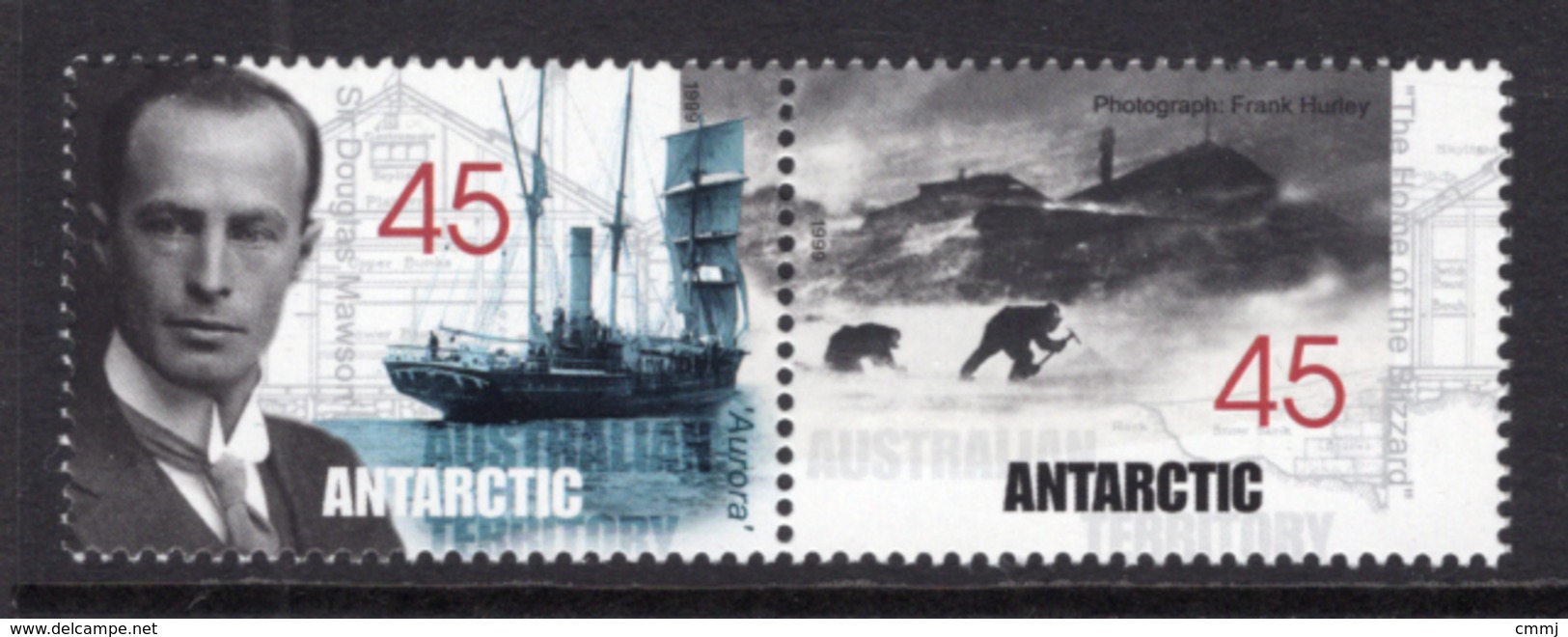 1999 - AUSTRALIAN ANTARTIC TERRITORY -  Yi.  119/122 - NH - (REG2875.. 27) - Nuovi