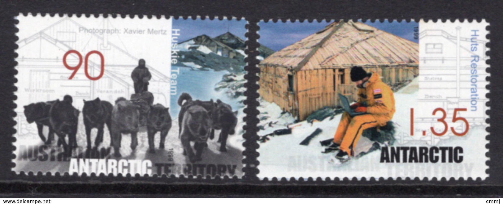 1999 - AUSTRALIAN ANTARTIC TERRITORY -  Yi.  119/122 - NH - (REG2875.. 27) - Ongebruikt