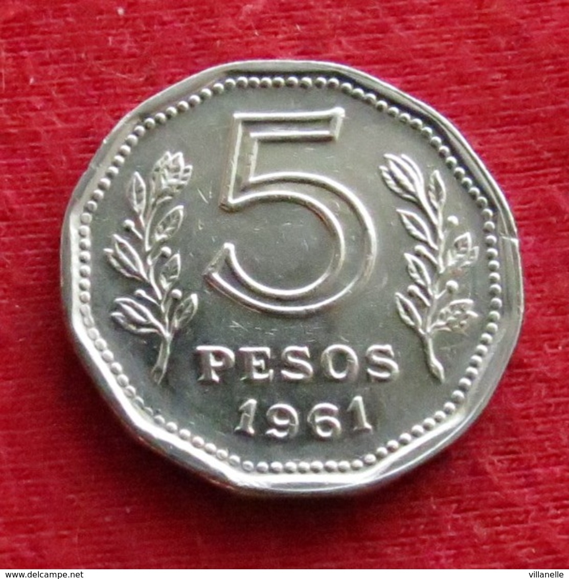 Argentina 5 Pesos 1961 KM# 59  Argentine - Argentine