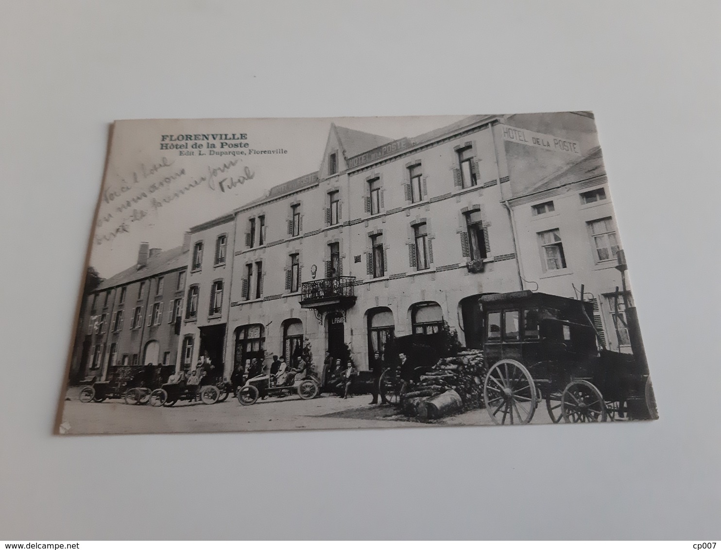 *FLORENVILLE  Hôtel De La Poste Animée Oblitérée 1907 - Florenville