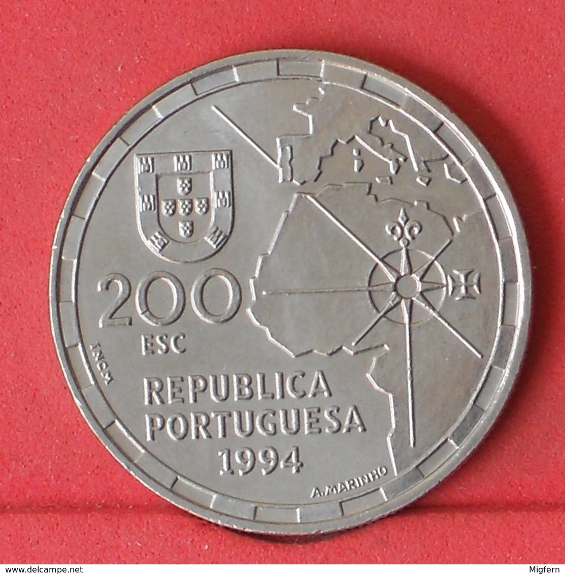 PORTUGAL 200 ESCUDOS 1994 -    KM# 672 - (Nº10925) - Portugal