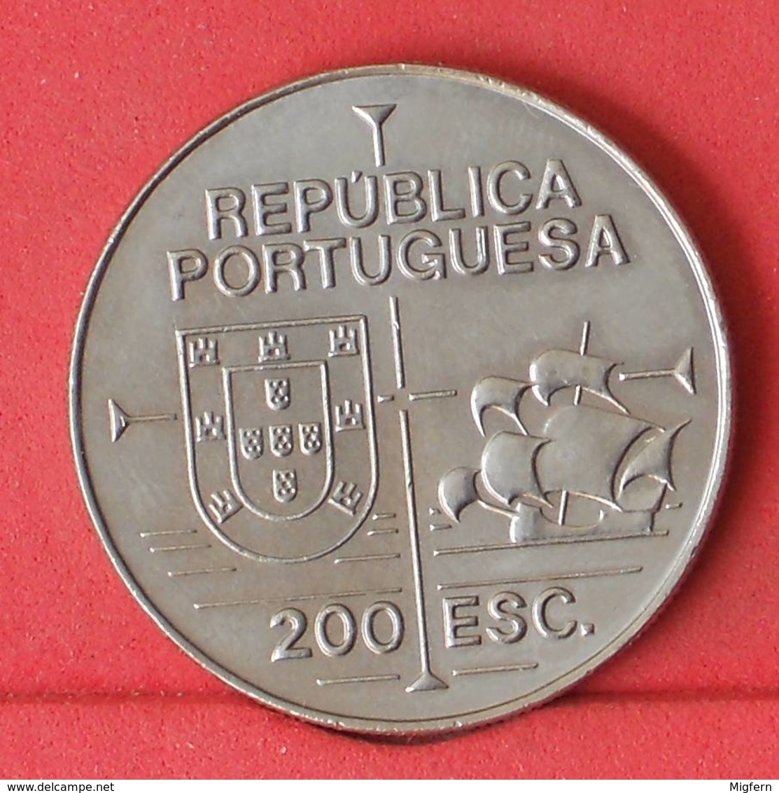 PORTUGAL 200 ESCUDOS 1992 -    KM# 661 - (Nº10928) - Portugal