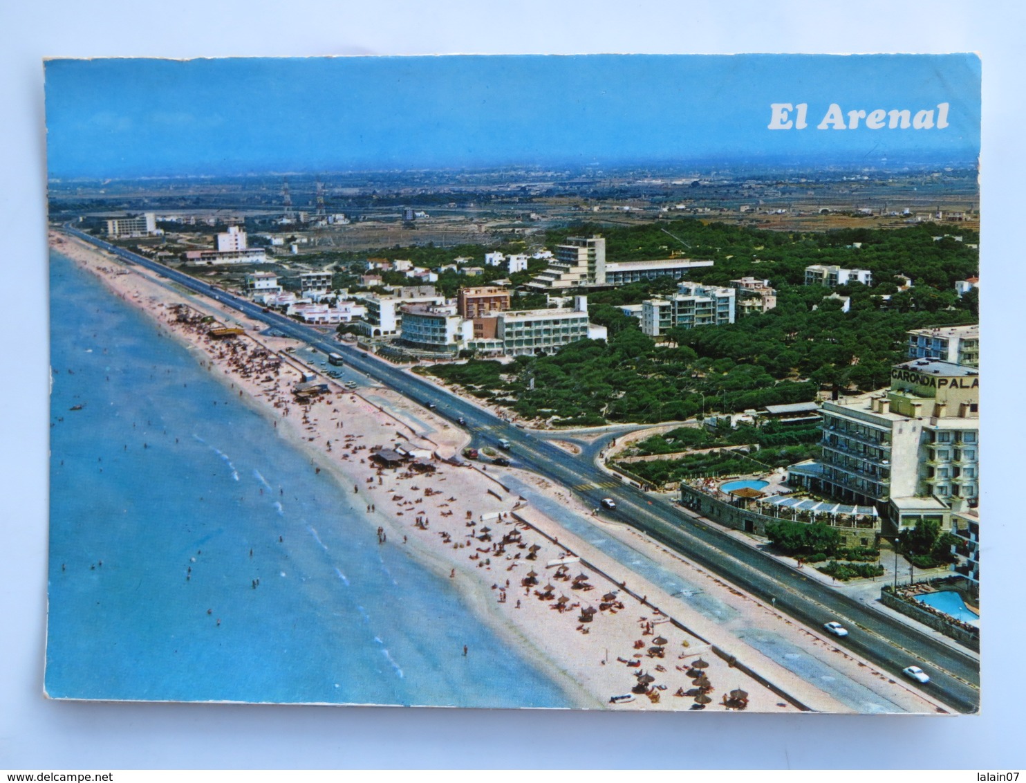 Carte Postale : Mallorca : EL ARENAL, Playa De Palma, Vista Aérea, Sello En 1973 - Mallorca