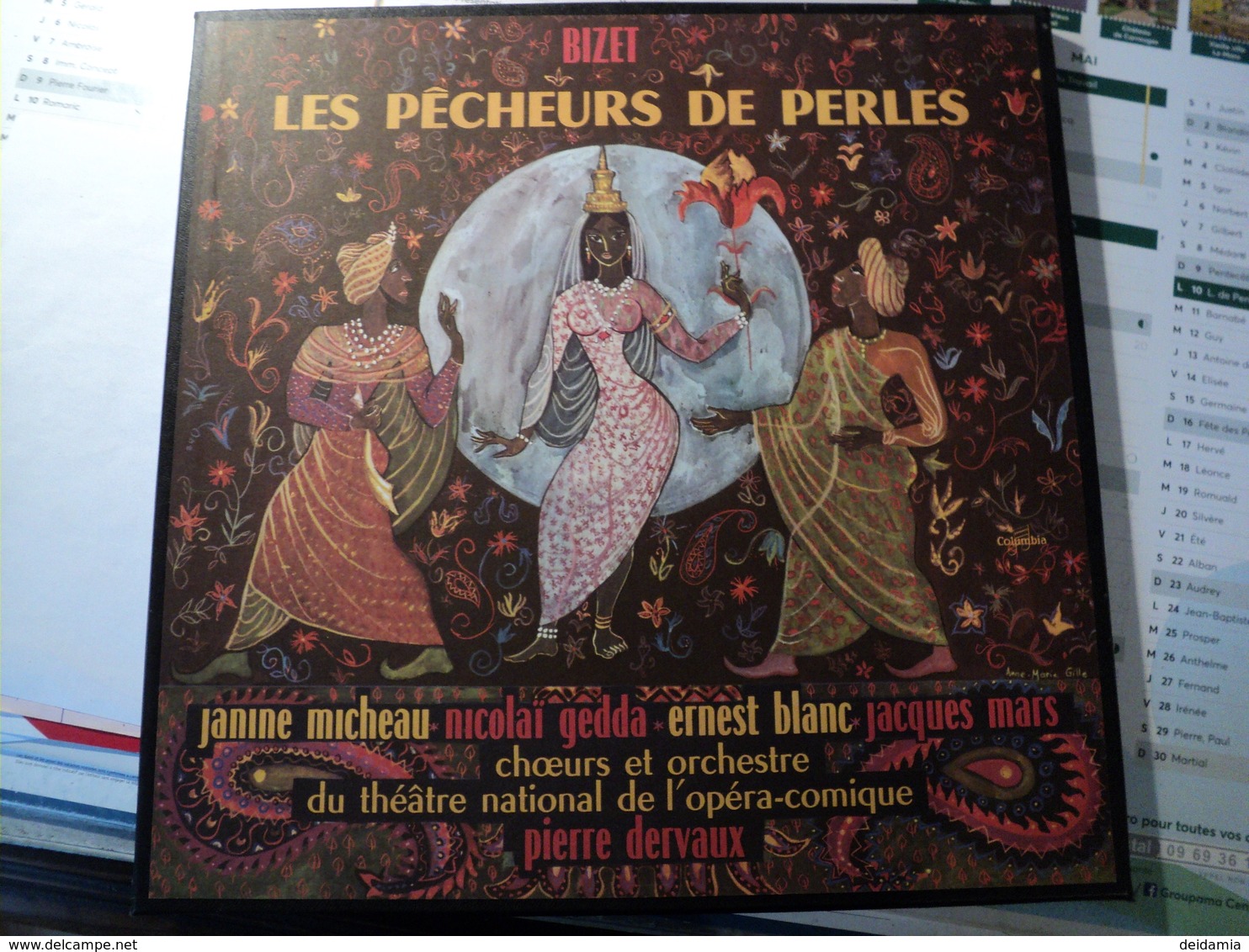 BIZET. 1 COFFRET DEUX 33 TOURS ET UN COFFRET TROIS 33 TOURS. 1972 / 1984 LES PECHEURS DE PERLES / CARMEN. - Classique