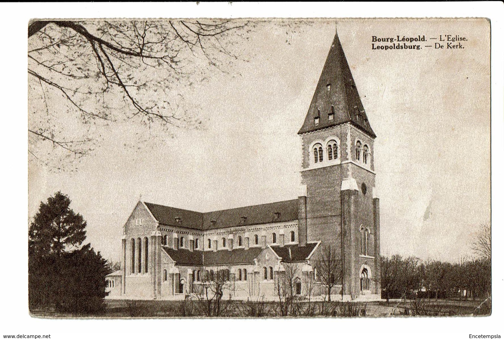 CPA - Carte Postale-Belgique Bourg Léopold - L'Eglise 1939- VM1594 - Beringen