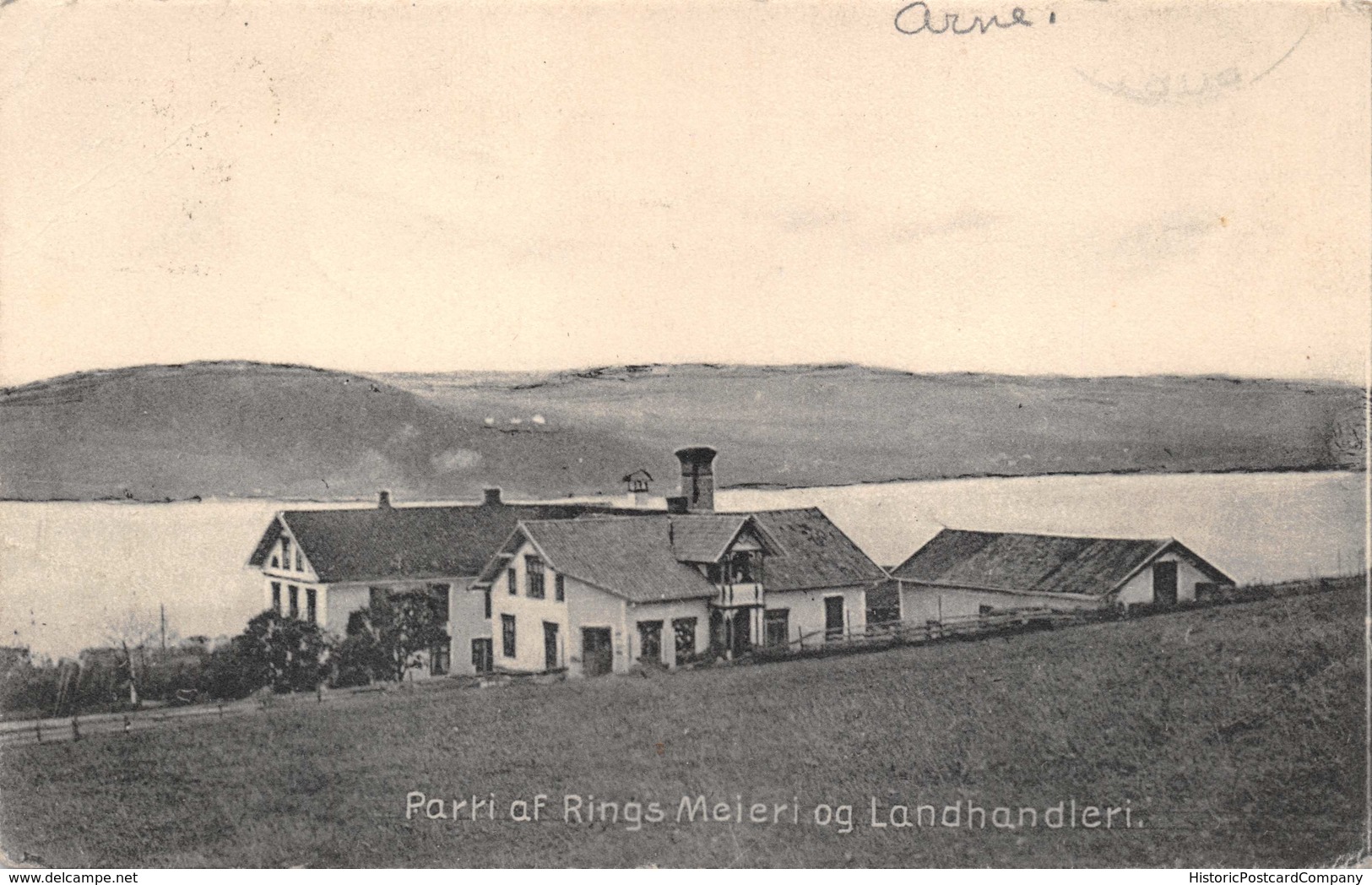 PARTI Af RINGS MEIERI OG LANDHANDLERI NORGE NORWAY 1910 PHOTO EBERT #113 POSTCARD 39697 - Norvegia