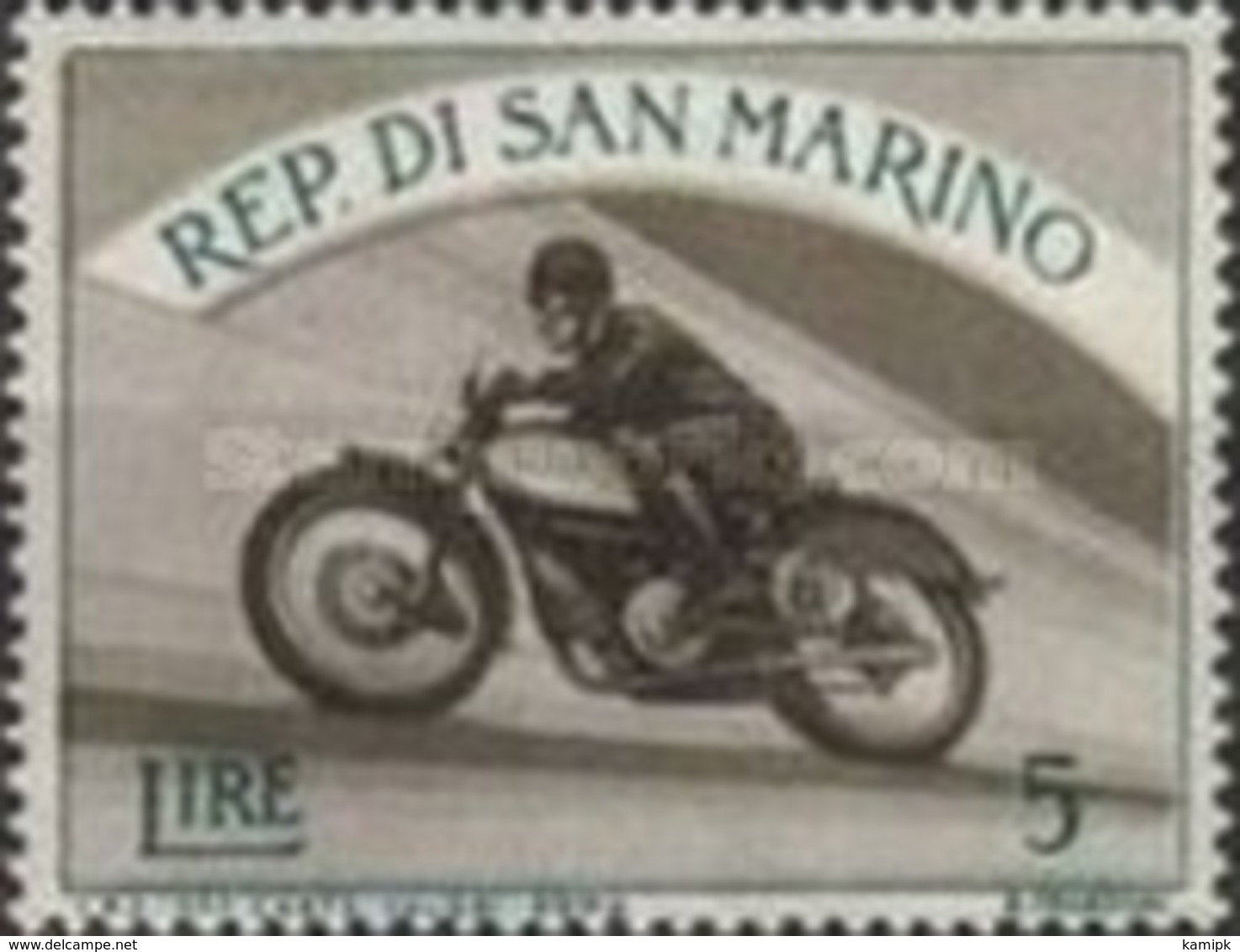 MH  STAMPS San-Marino - Sports	 -1954 - Unused Stamps