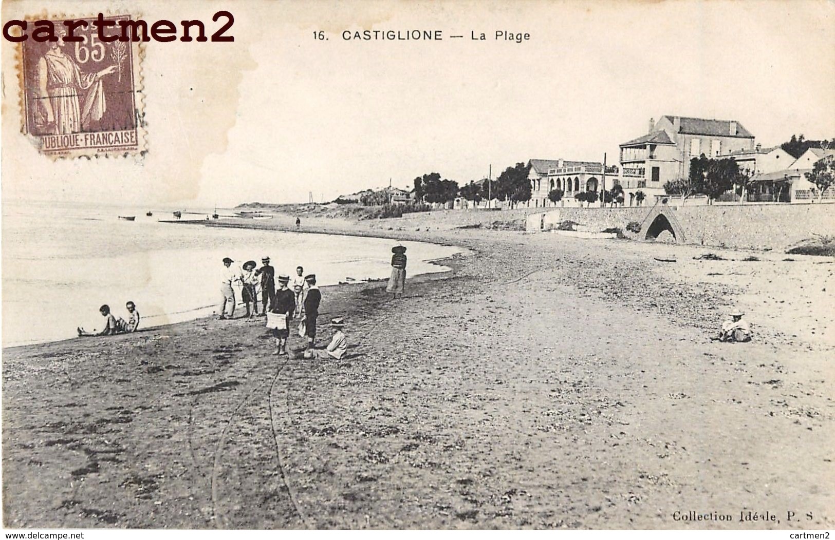 CASTIGLIONE LA PLAGE Bou Ismaïl ALGERIE - Andere & Zonder Classificatie