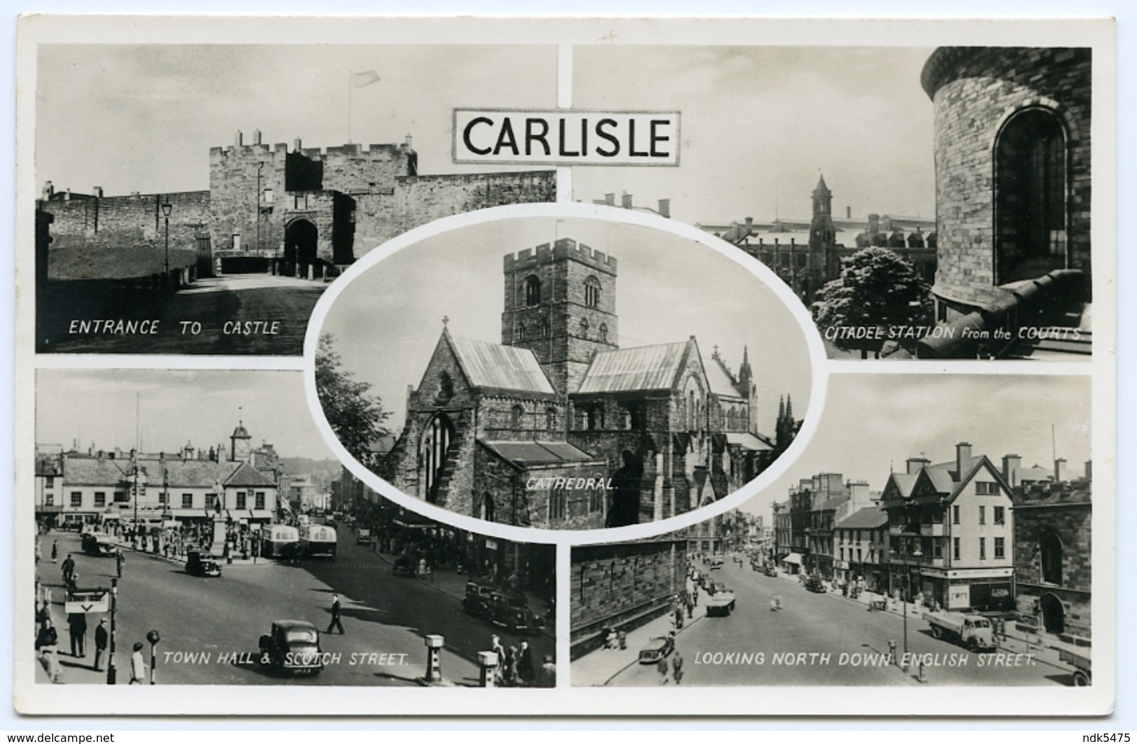 LAKE DISTRICT : CARLISLE - MULTIVIEW / ADDRESS - IRVINE, CENTRAL HOSPITAL (IMRIE) - Carlisle