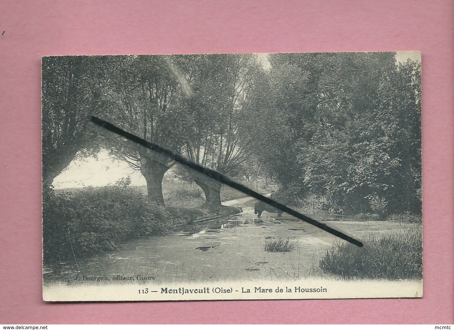 CPA  -  Montjavoult - (Oise) - La Mare De La Houssoin - Montjavoult