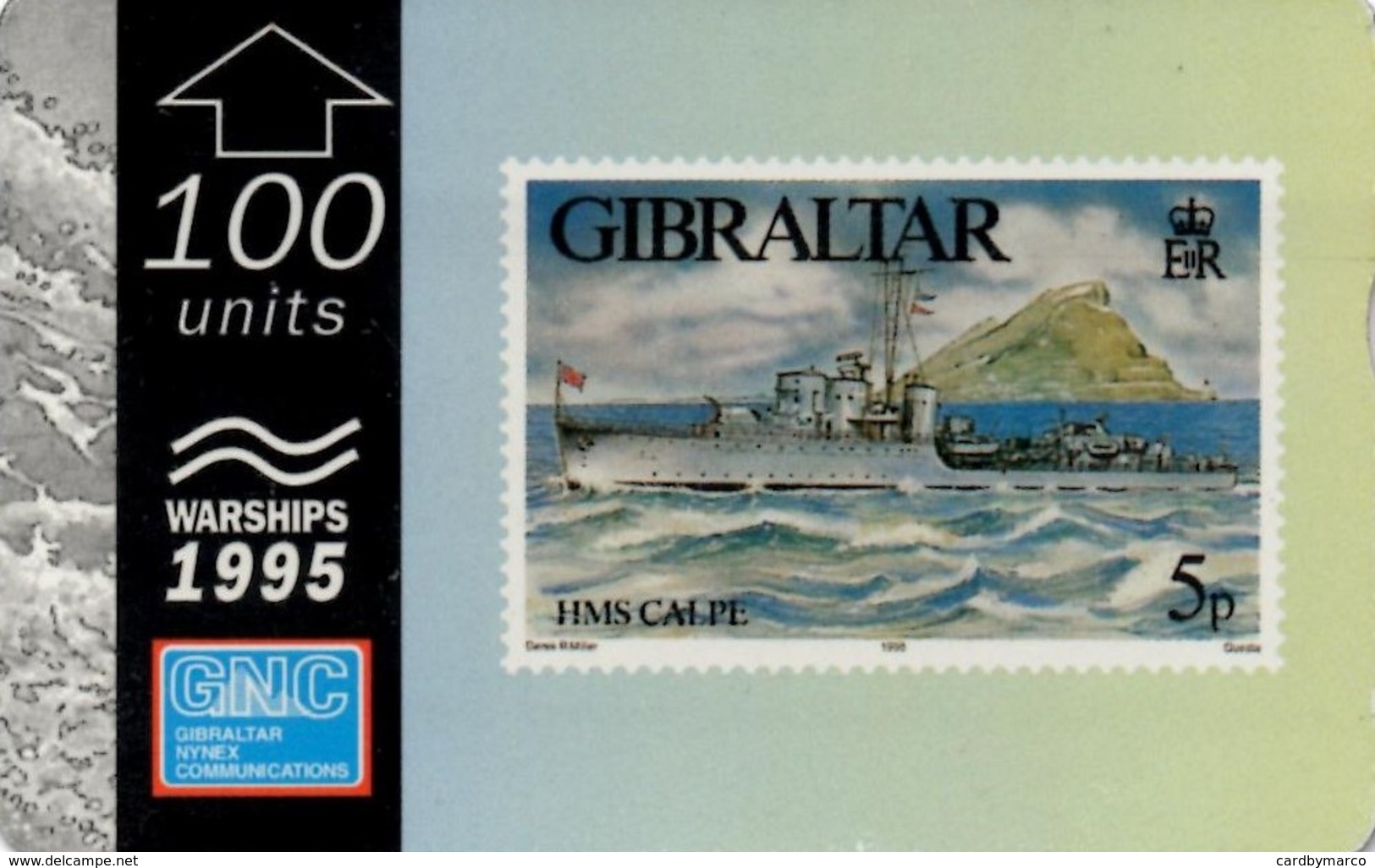 *GIBILTERRA* - Scheda Usata - Gibraltar
