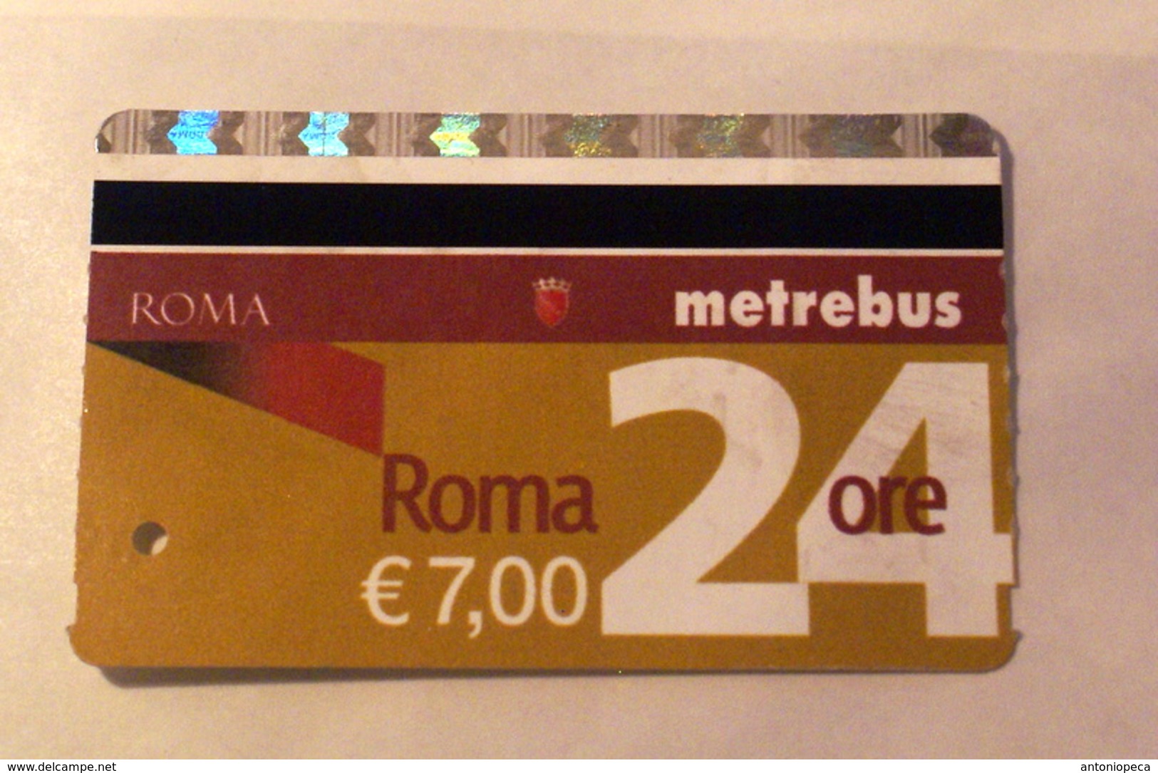 ITALY 2019, DAYLY ROME METRO TICKETS USED - Europe