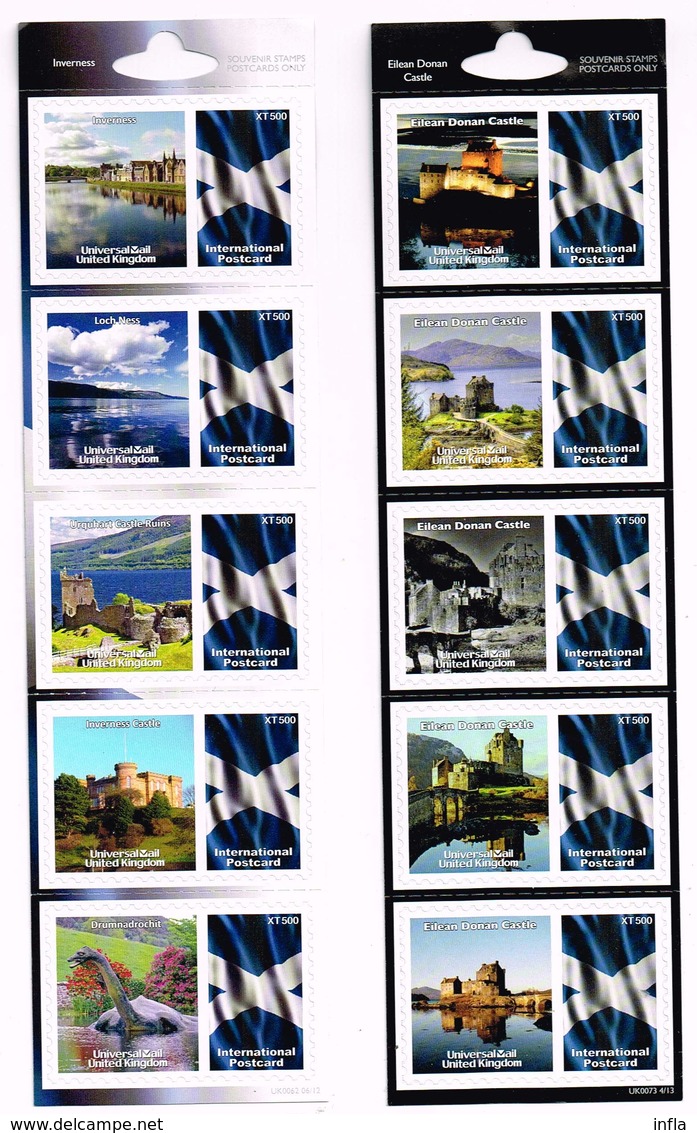 UniversalMail Stamps, Two Different Sets MNH - Universal Mail Stamps