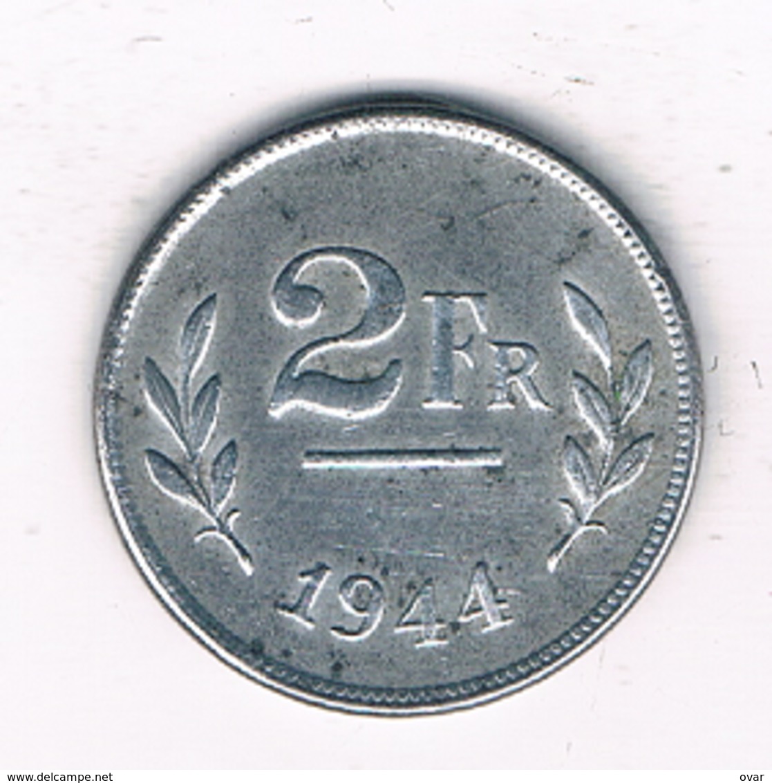 2 FRANC 1944 BELGIE /2510/ - 2 Francs (1944 Libération)