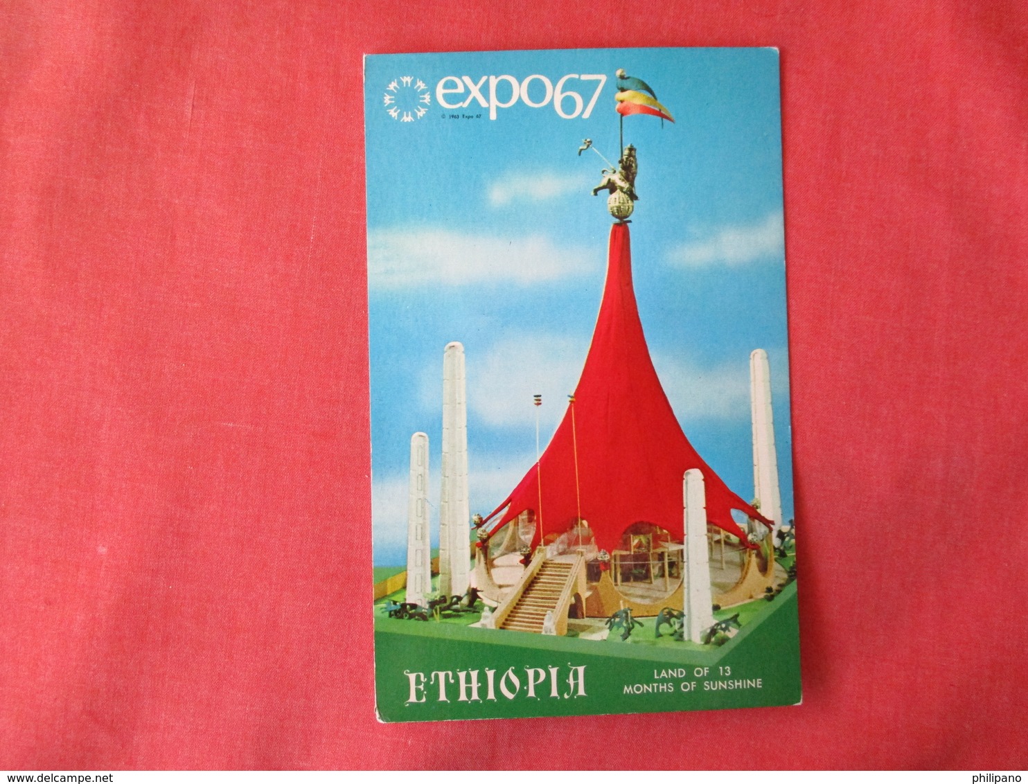 Ethiopia   Expo 1967       Land Of 13 Months Of Sunshine      >  Ref 3230 - Ethiopia