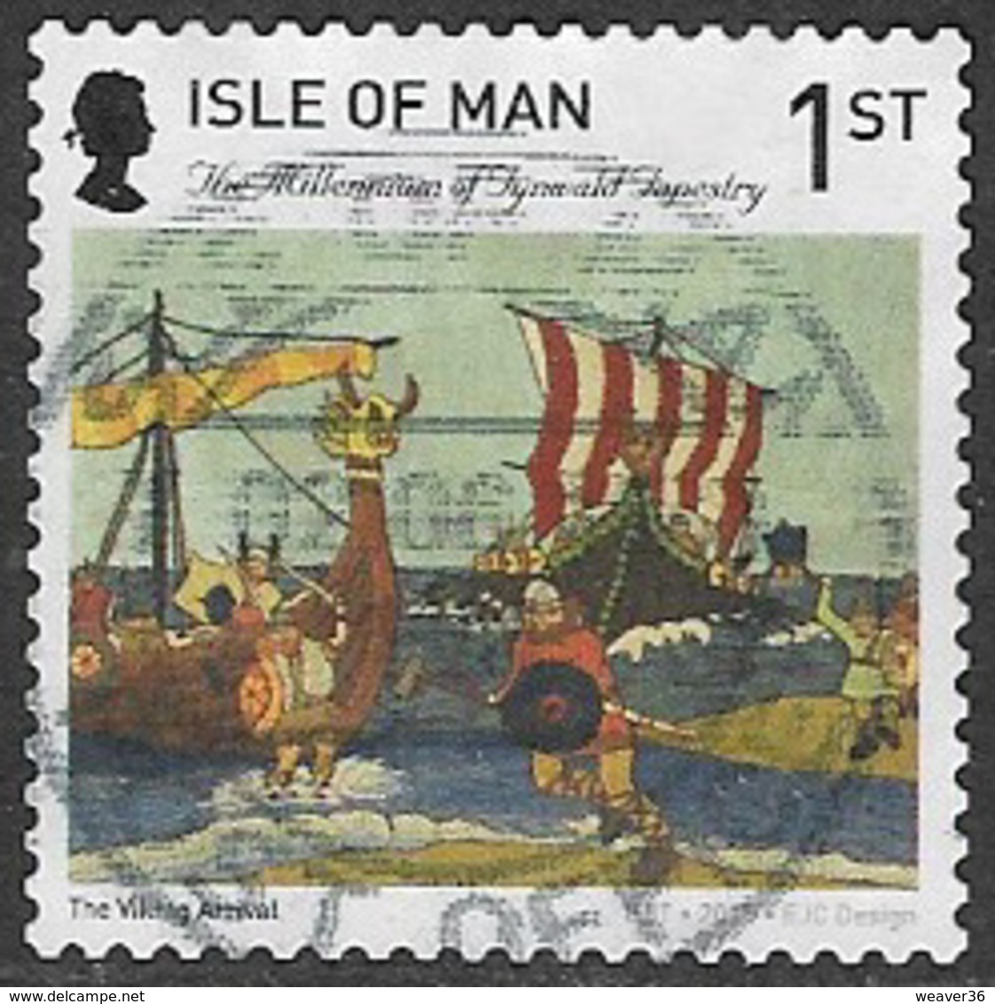 Isle Of Man SG1988 2015 Tynwald Tapestry 1st Good/fine Used [39/32036/ND] - Isle Of Man