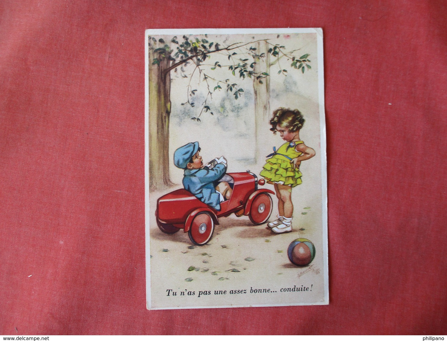 Children > Humorous Cards France     >  Ref 3231 - Humorous Cards