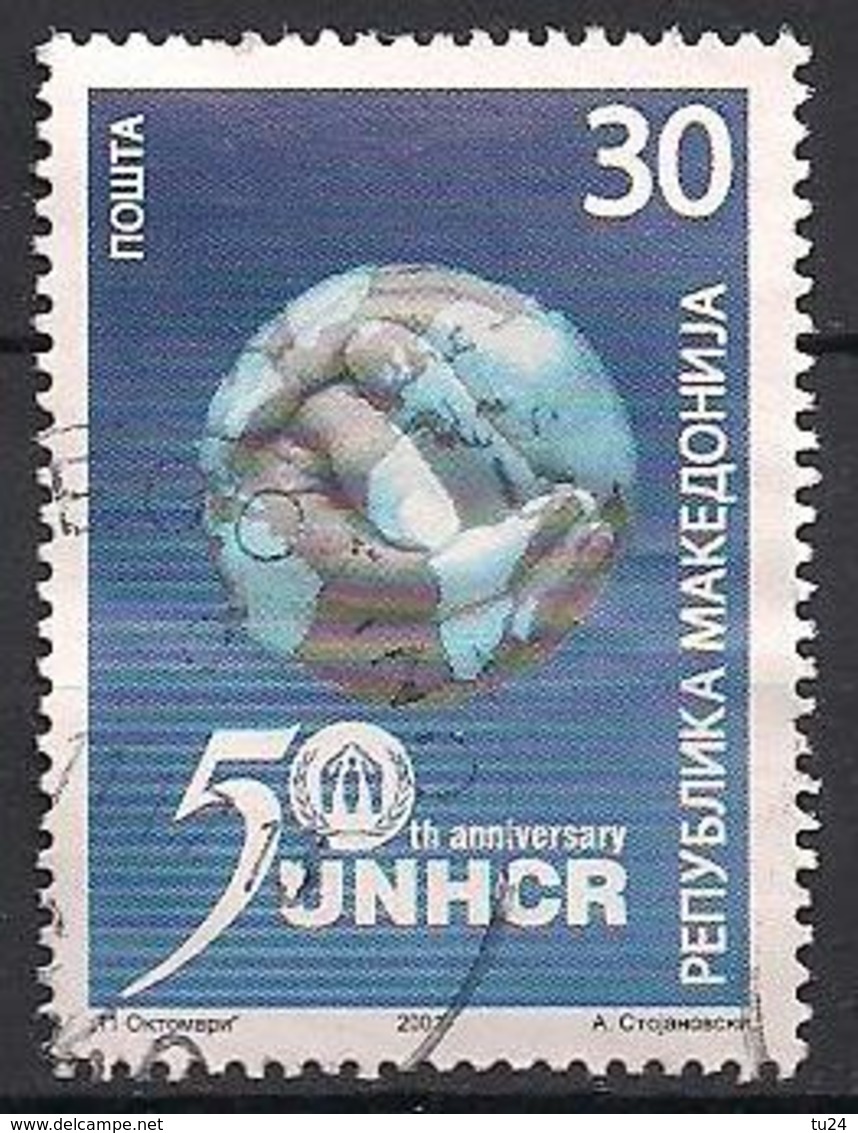 Mazedonien  (2001)  Mi.Nr.  214  Gest. / Used  (3ai18) - Macédoine Du Nord