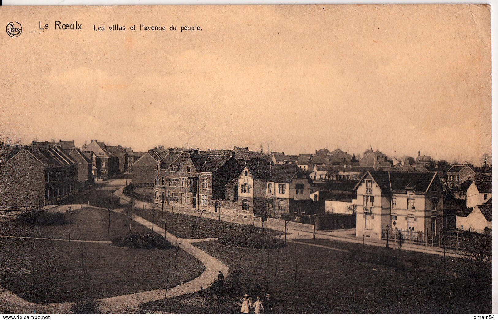 LE ROEULX-LES VILLAS ET L'AVENUE DU PEUPLE - Le Roeulx