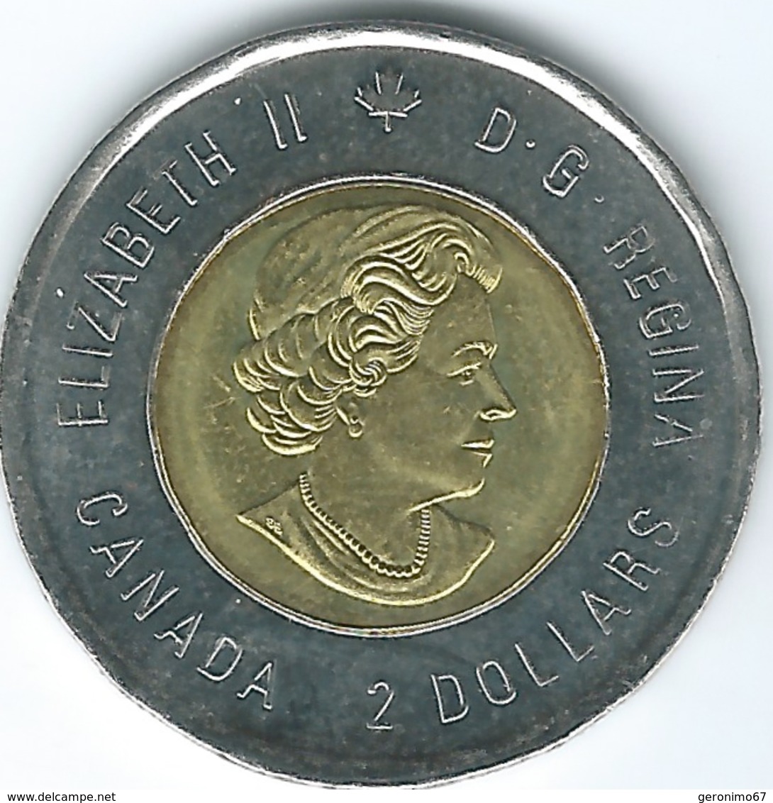 Canada - Elizabeth II - 2014 - 2 Dollars - Wait For Me, Daddy - WWII 75th Anniversary - KM1711 - Canada