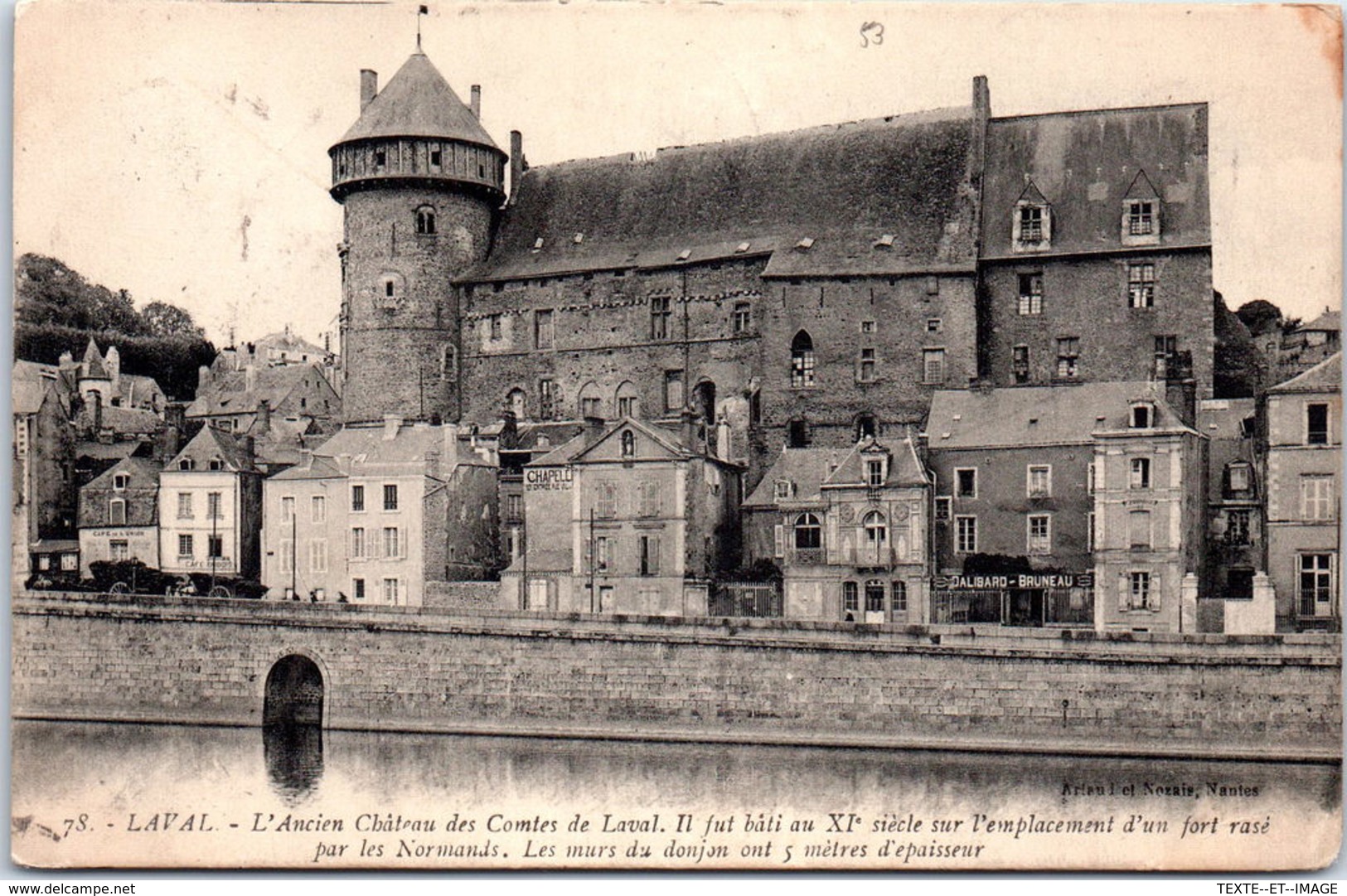 53 LAVAL - Ancien Château Des Comtes De Laval - Laval