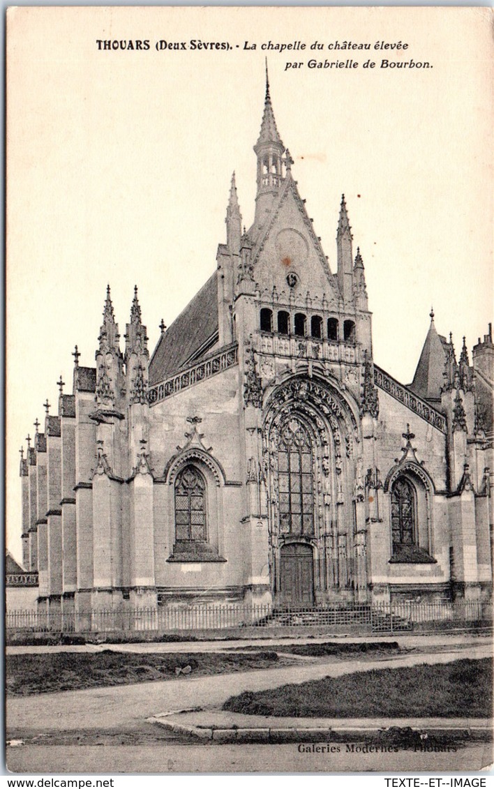 79 THOUARS - La Chapelle Du Château élevée - Thouars