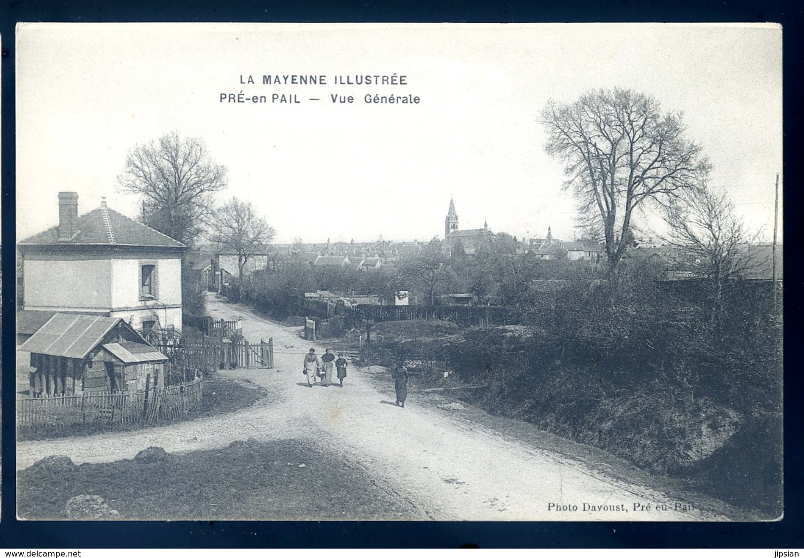 Cpa Du 53 Pré En Pail Fête Vue Générale   ACH3 - Pre En Pail