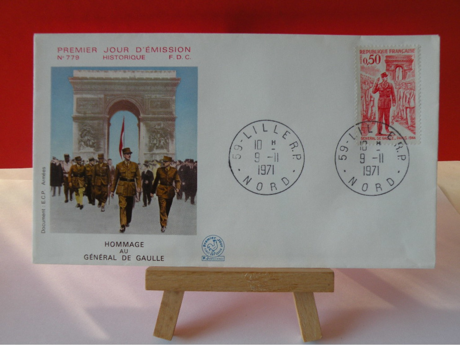 Lot de 38 FDC 1 jour 1971 - Historique -