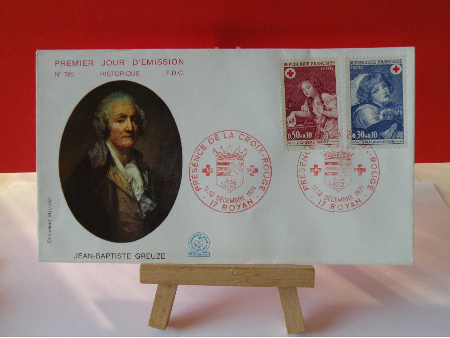 Lot de 38 FDC 1 jour 1971 - Historique -