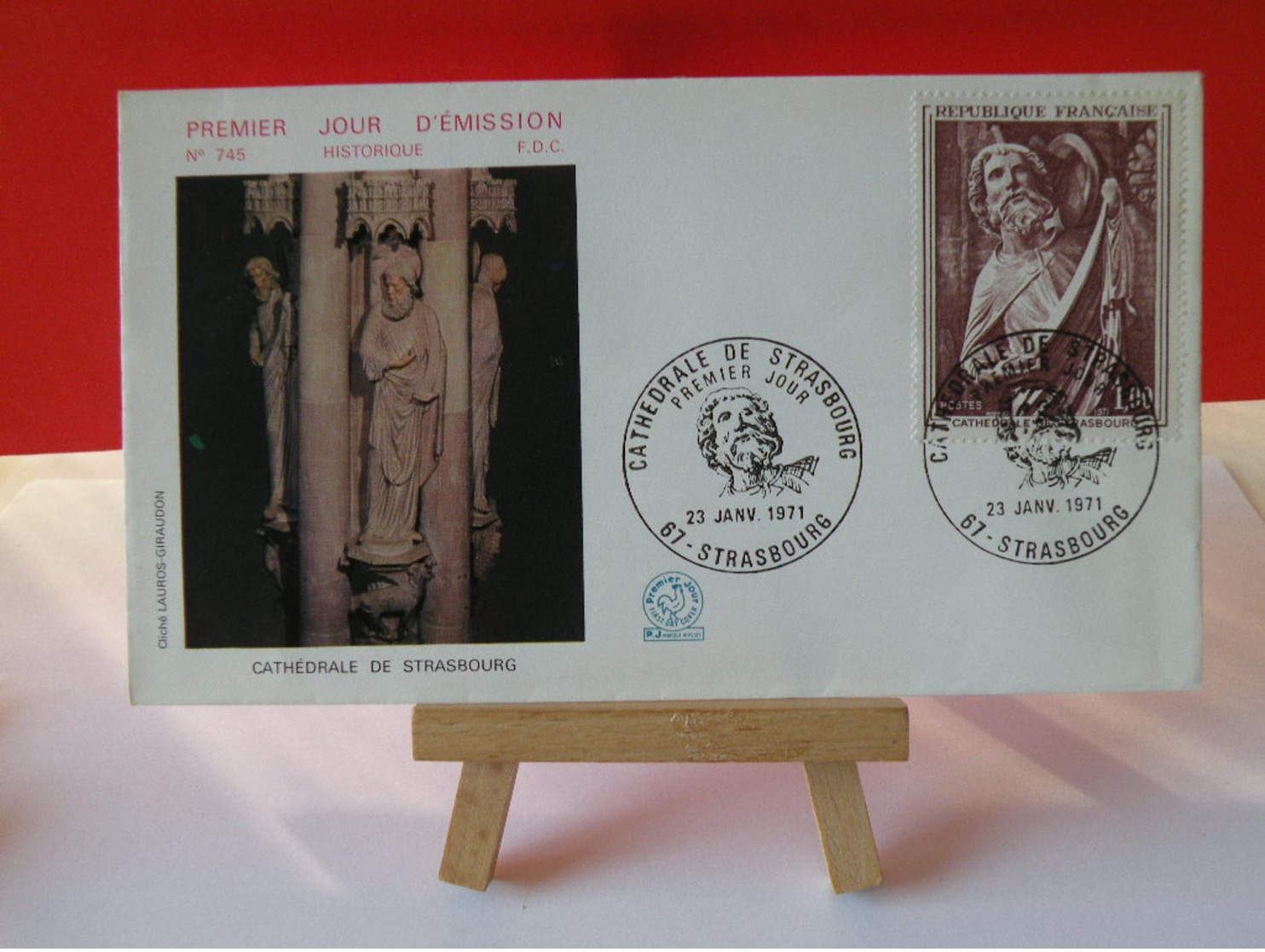 Lot de 38 FDC 1 jour 1971 - Historique -