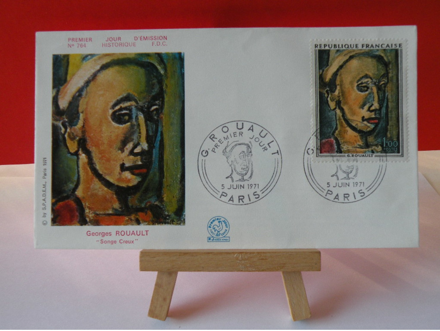 Lot de 38 FDC 1 jour 1971 - Historique -