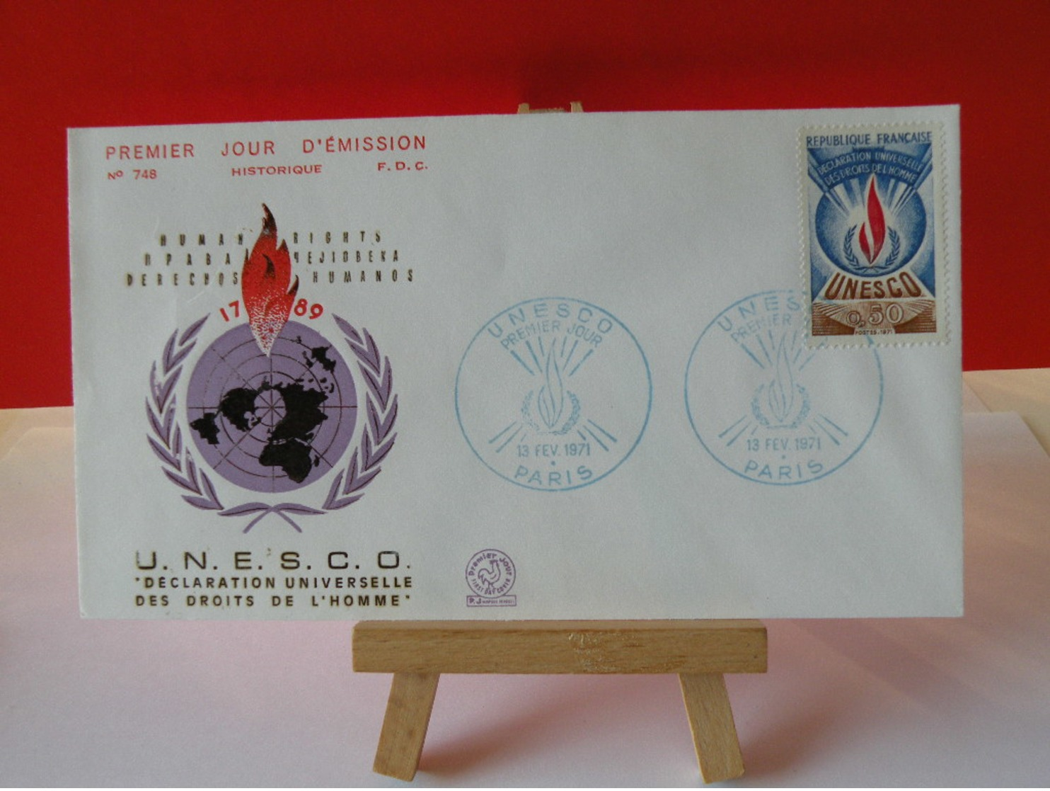 Lot de 38 FDC 1 jour 1971 - Historique -