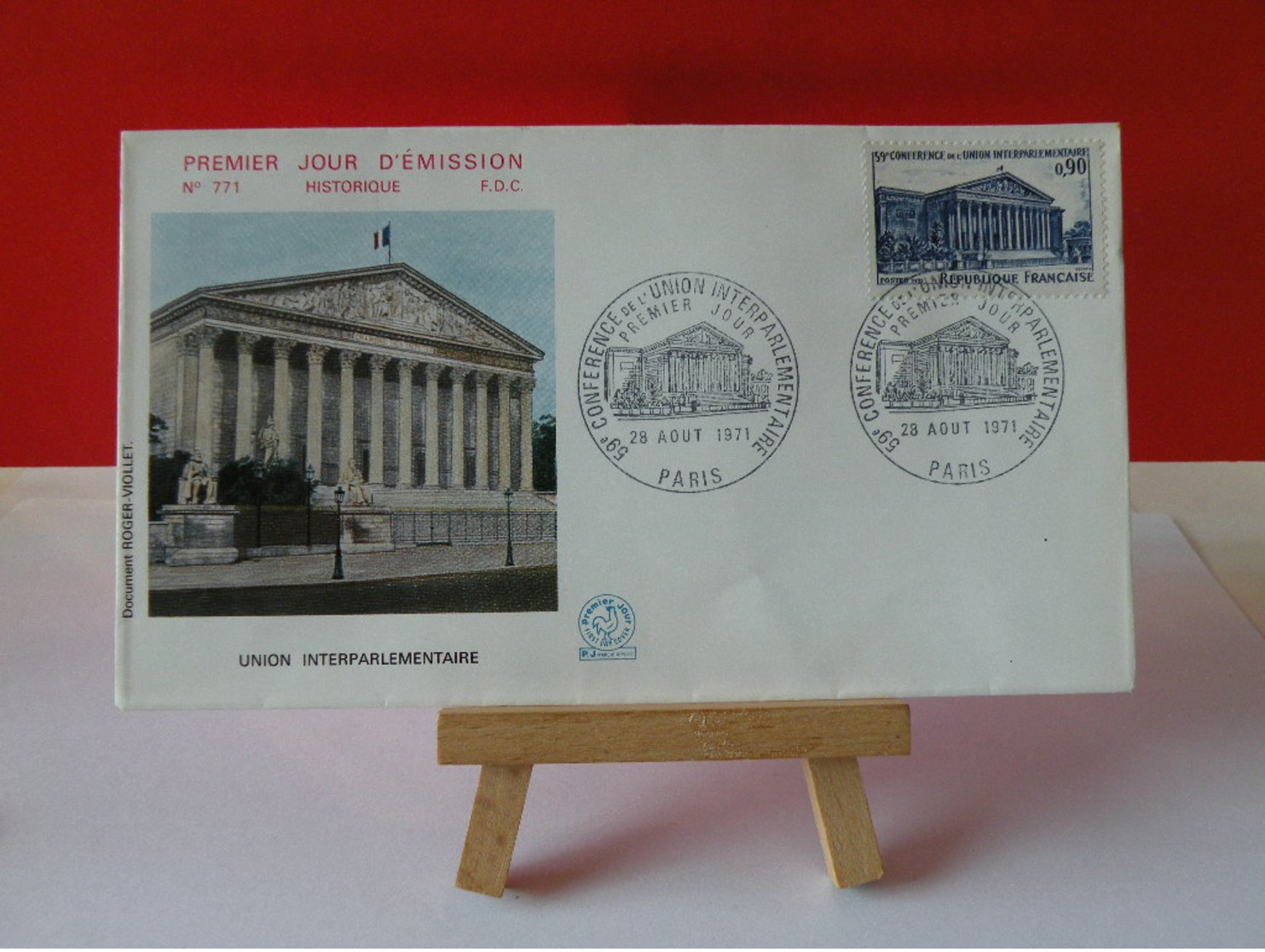 Lot de 38 FDC 1 jour 1971 - Historique -