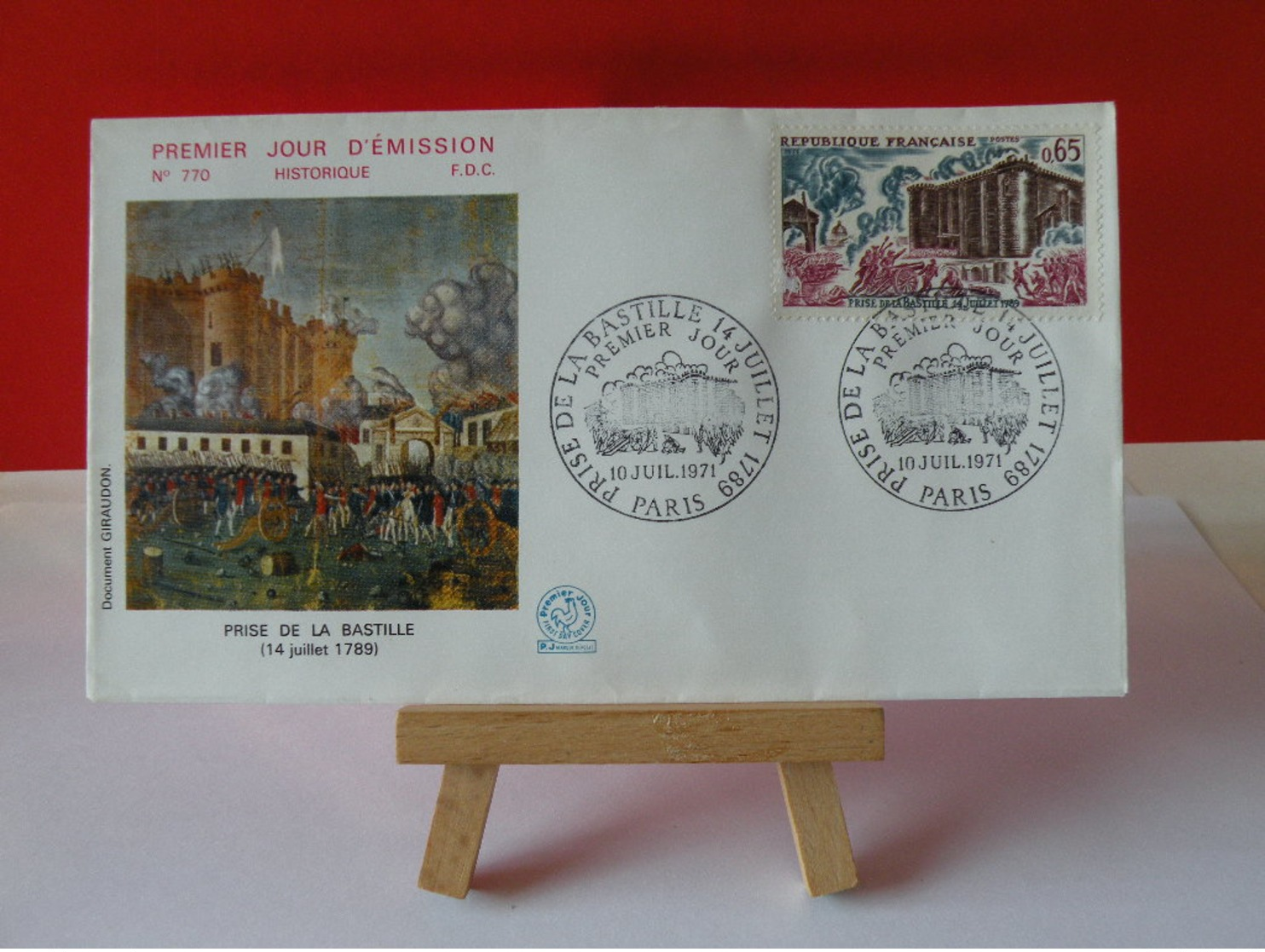 Lot de 38 FDC 1 jour 1971 - Historique -