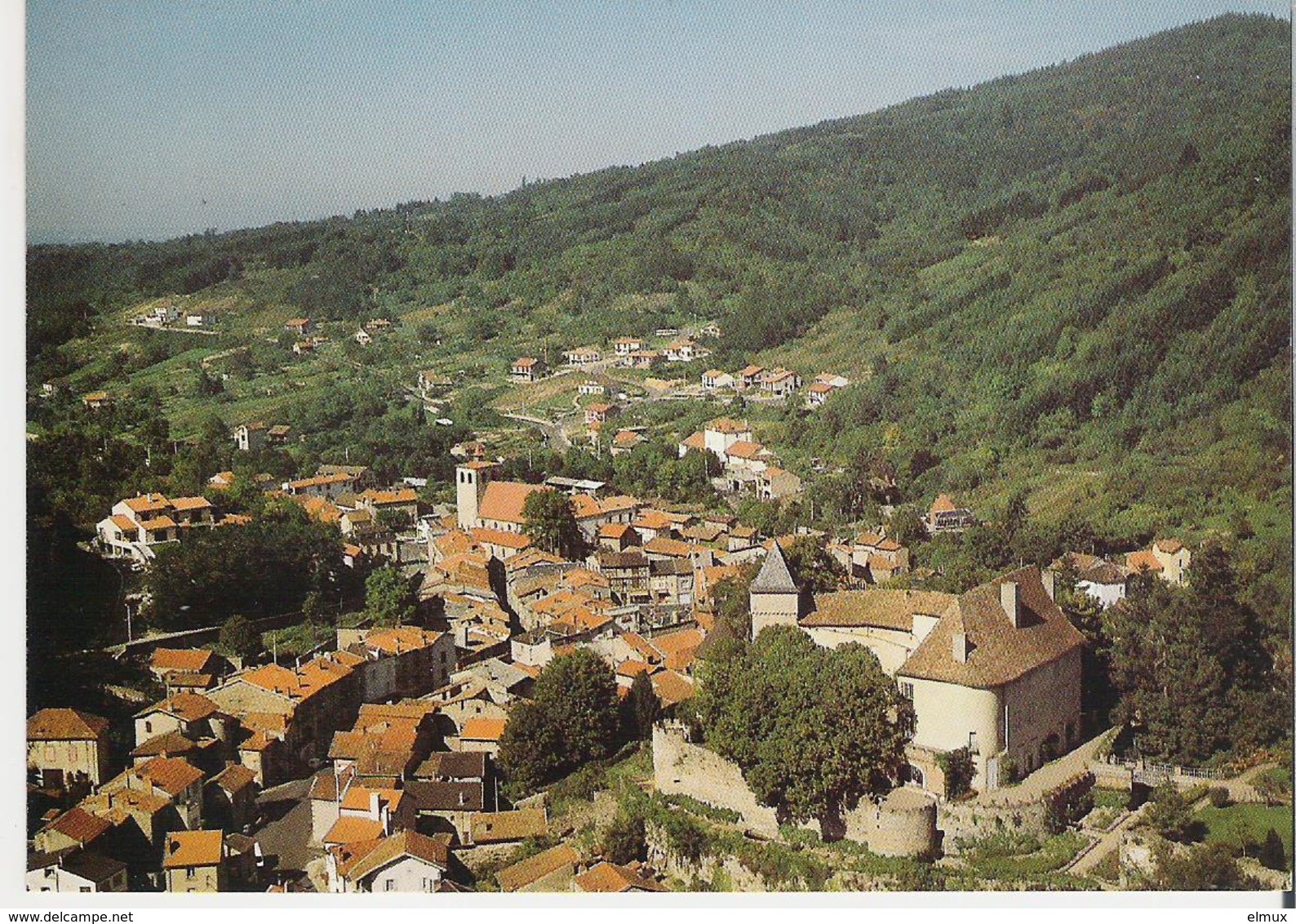 CHATELDON. CP Vue Générale Aérienne Le Lotissement Des Combes - Chateldon