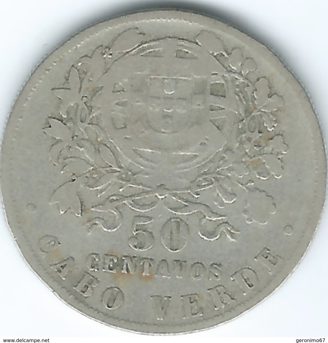 Cape Verde - Portuguese - 1930 - 50 Centavos - KM4 - Cap Vert