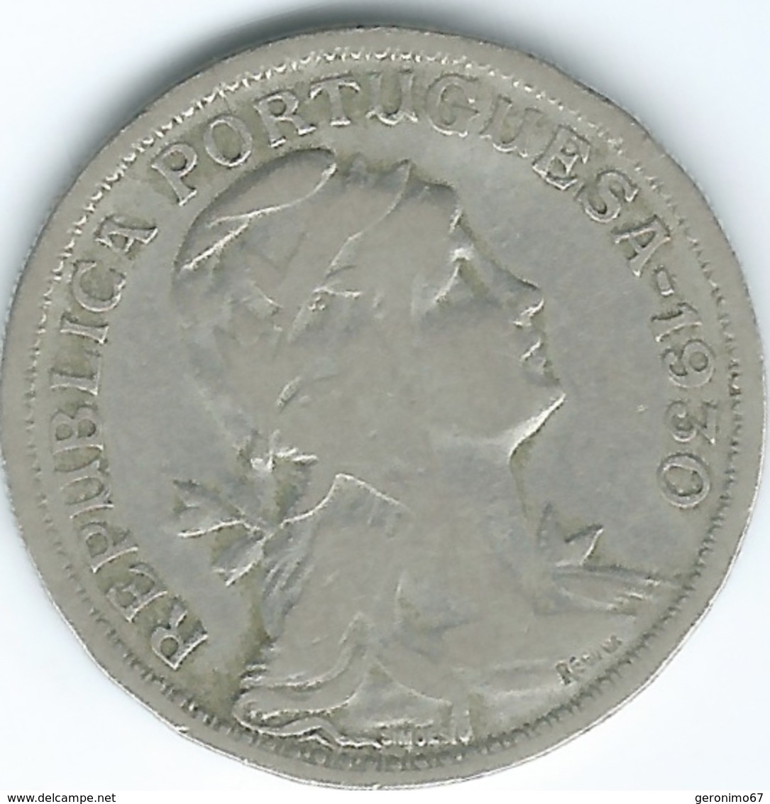 Cape Verde - Portuguese - 1930 - 50 Centavos - KM4 - Cap Vert