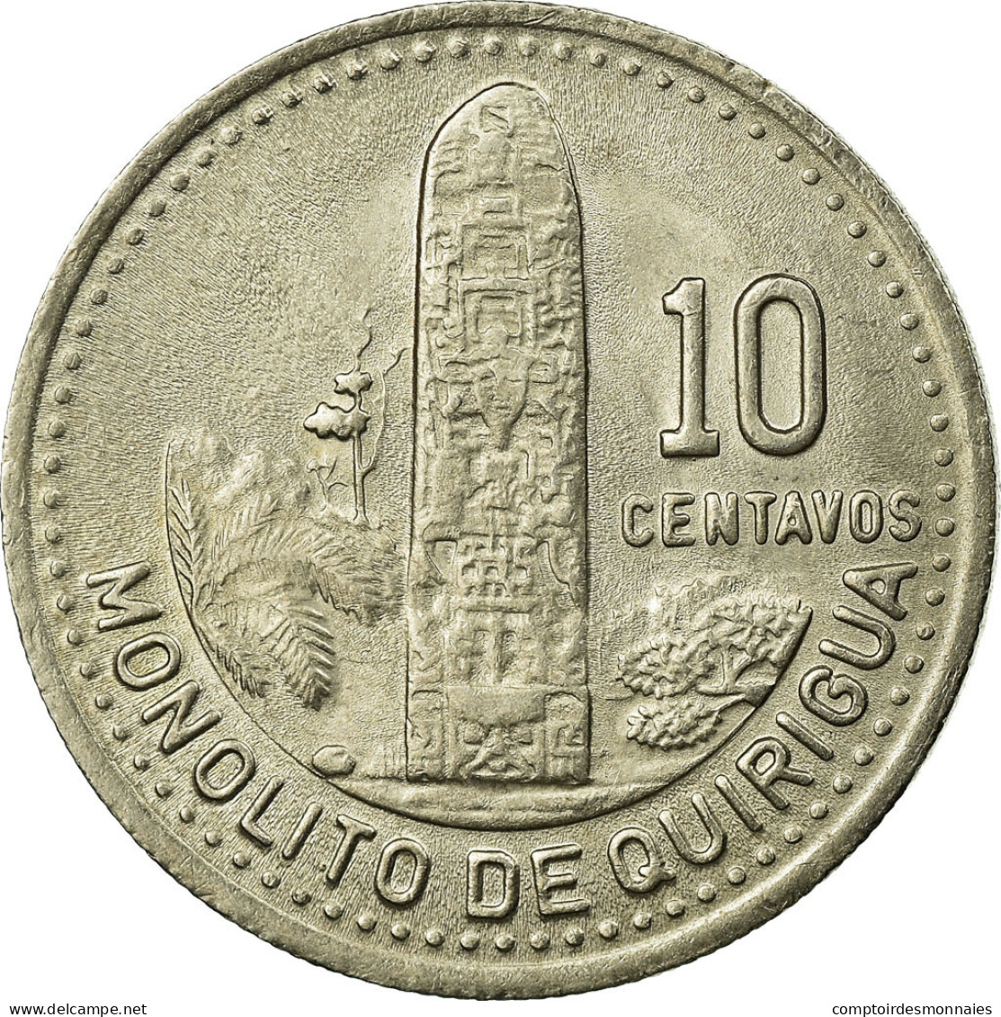 Monnaie, Guatemala, 10 Centavos, 1989, SUP, Copper-nickel, KM:277.5 - Guatemala