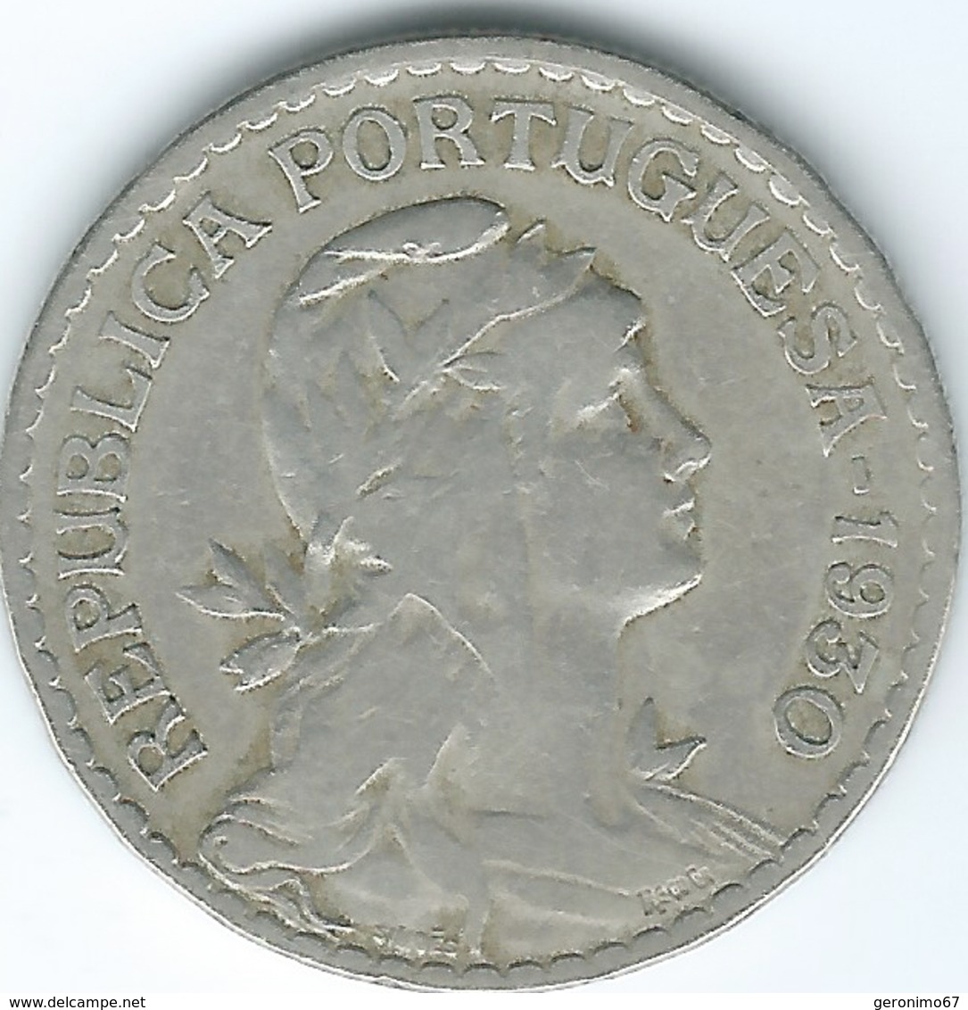 Cape Verde - Portuguese - 1930 - 1 Escudo - KM5 - Cap Vert