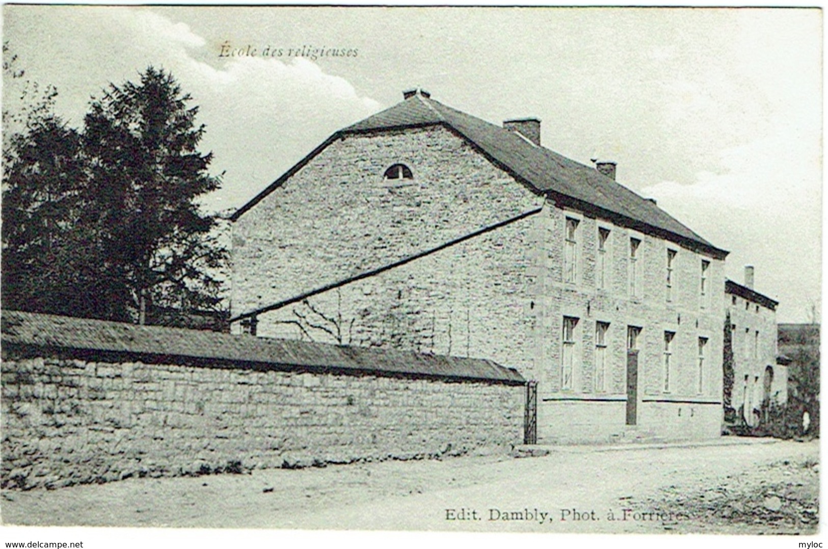 Nassogne. Forrières. Ecole Des Religieuses. - Nassogne