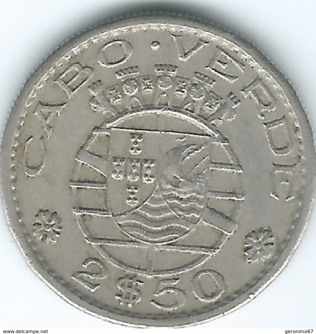 Cape Verde - Portuguese - 1967 - 2½ Escudos - KM9 - Cap Vert