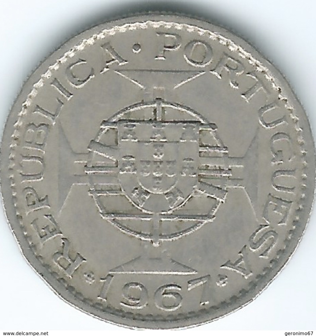 Cape Verde - Portuguese - 1967 - 2½ Escudos - KM9 - Cap Vert