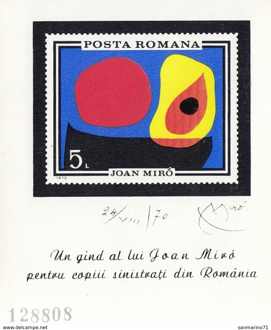 ROMANIA 2905,unused - Blocks & Sheetlets
