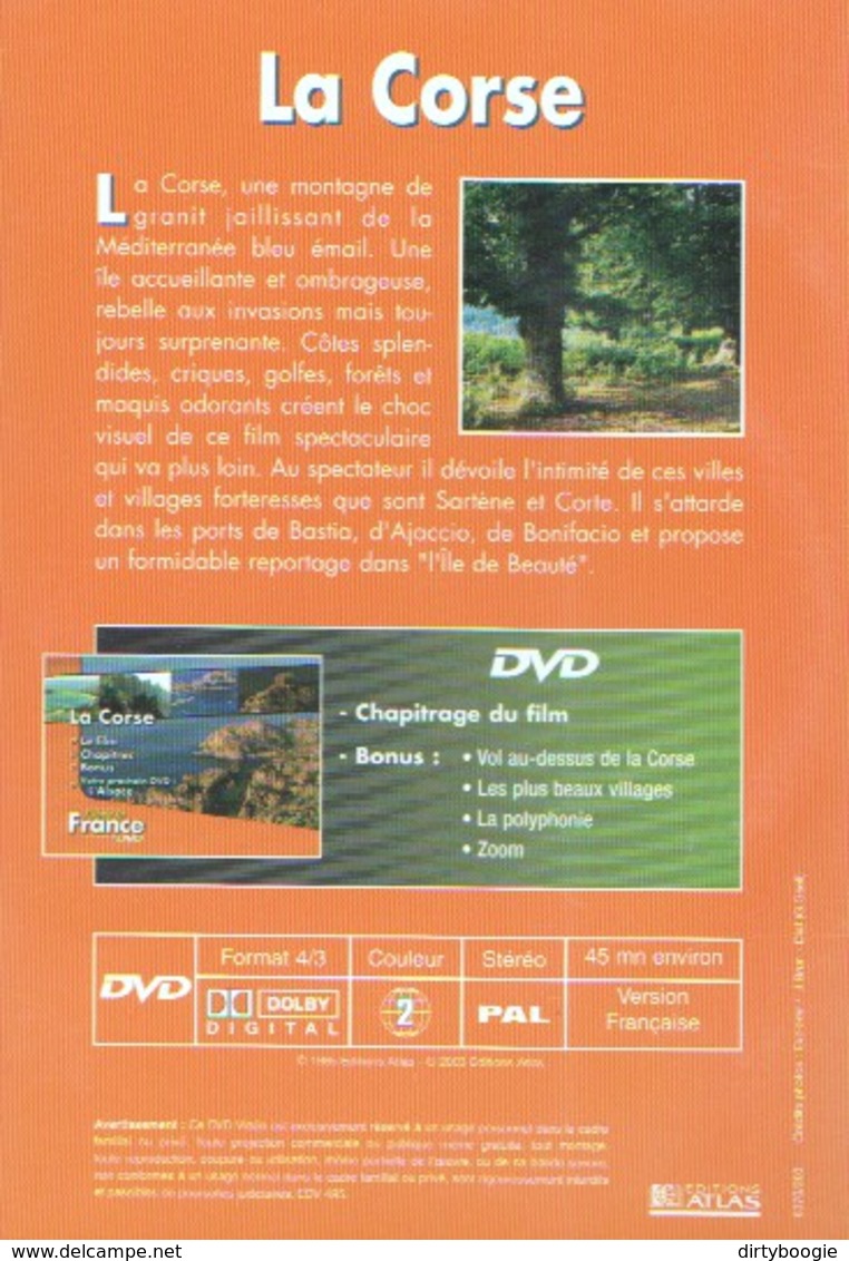 La CORSE - J'AIME LA FRANCE - DVD - ATLAS - Reise