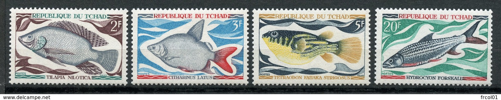 Tchad, Yvert 216/219, Scott 218/221, MNH - Chad (1960-...)