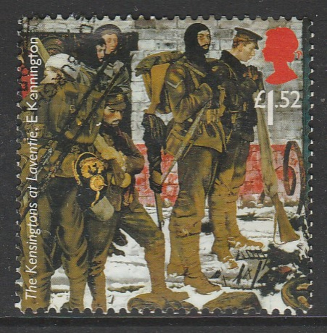 GB 2015 Centenary Of 1st World War £1.52 Multicoloured Sg:GB 3714 O Used - Used Stamps